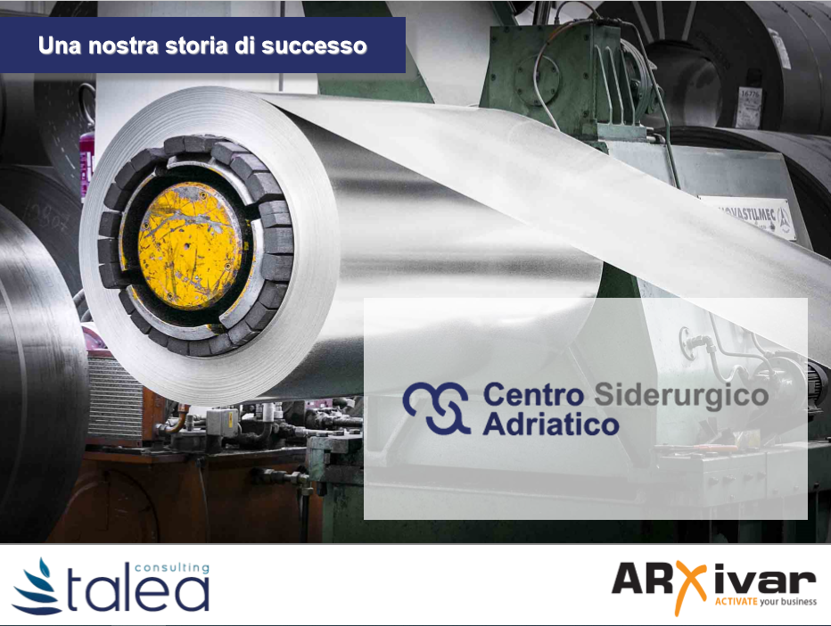 ARXivar para Centro Siderurgico Adriatico
