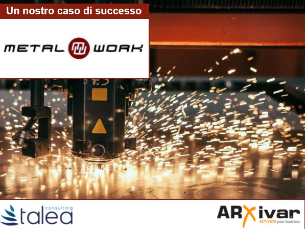 Gestione delle informazioni attraverso flussi di lavoro automatici per Metalwork