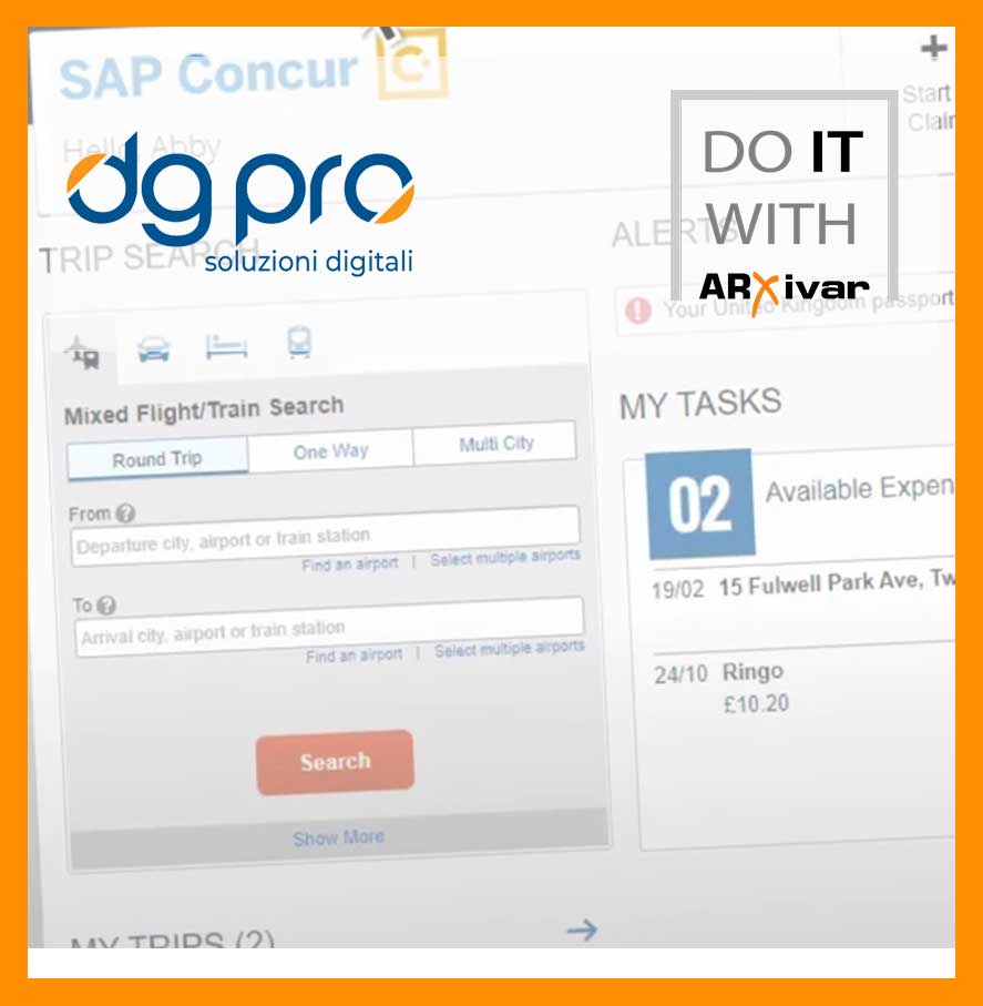 Gestione Note Spese con SAP CONCUR EXPENSE | ARXIVAR