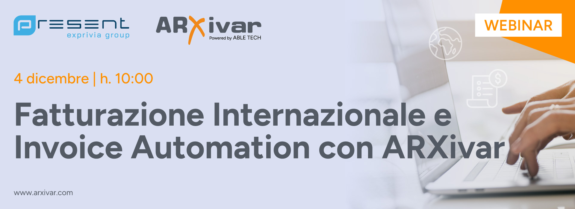 Fatturazione Internazionale e Invoice Automation con ARXivar